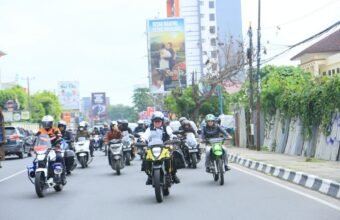Motoran ke Banyuasin, Herman Deru Tanam Padi, Safari Jumat hingga Tinjau Kampung Wisata Al-Munawar
