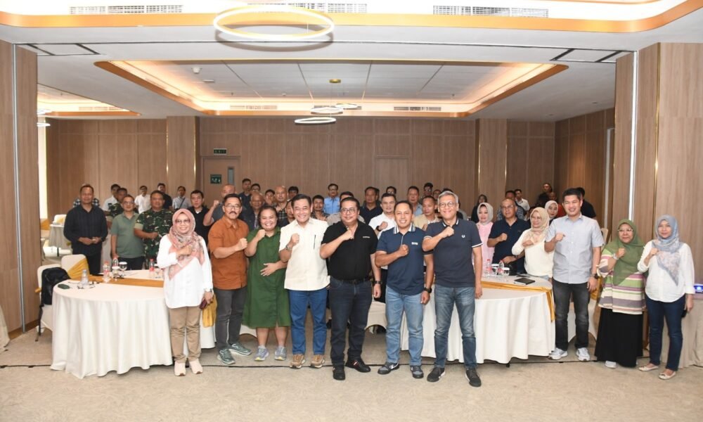 Percepat Program Ketahanan Pangan, Danrem 044/Gapo Hadiri Rakor Cetak Sawah