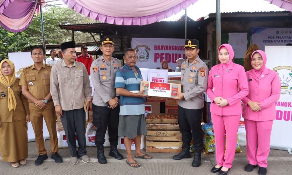 Pendekatan Humanis Polri, Polda Sumsel Pastikan Pemulihan Warga Pascabencana Berjalan Optimal