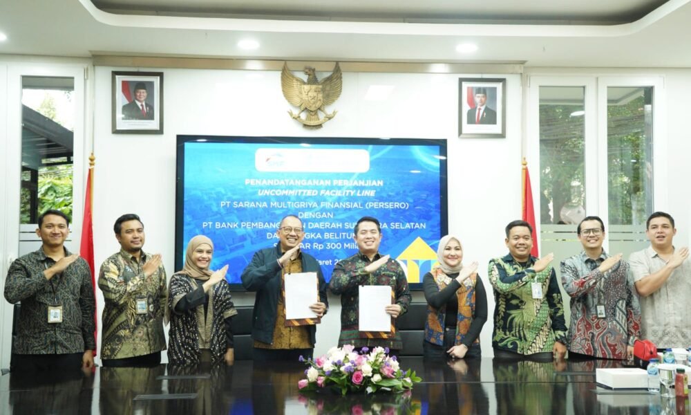 Bank Sumsel Babel Perkuat Sinergi Pembiayaan Perumahan melalui Kerja Sama Strategis dengan SMF