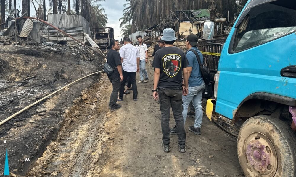 11 Sumur Minyak Ilegal di Lahan Hindoli Muba Terbakar, Polda Sumsel Buru Pemilik