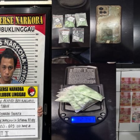 Polisi Amankan Pengedar Narkoba di D’Best Spa Lubuklinggau, 77 Butir Pil Ekstasi dalam Kotak Vape