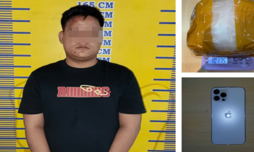 Polisi Menyamar Jadi Pembeli di Talang Kelapa, Pengedar 1 Kg Sabu Ditangkap