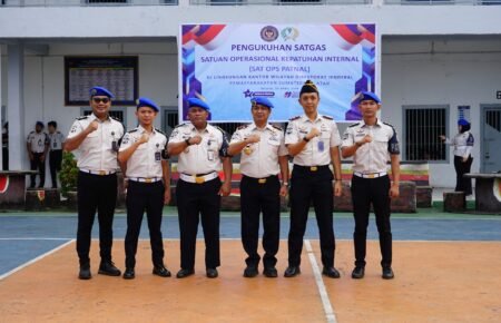 Perkuat Pengawasan Internal, Tiga Perwakilan Rutan Palembang Dikukuhkan dalam SATOPATNAL