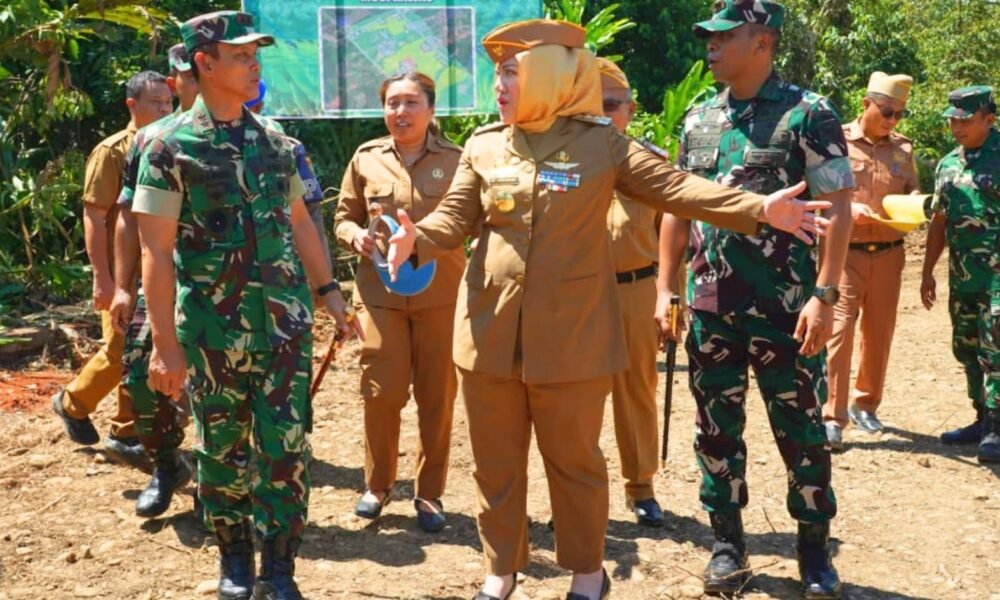 Tinjau Progres Pembangunan Yon TP 947/PA Musi Rawas, Pangdam II/Sriwijaya: Perkuat Pertahanan Wilayah