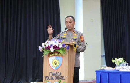 Polda Sumsel Perkuat Tata Kelola, Kapolda Tekankan Manajemen Risiko dalam Setiap Program