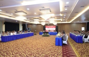 Polda Sumsel Evaluasi Kinerja Triwulan I, Kapolda Soroti Karhutla, Fatalitas Lalin hingga Integritas Personel