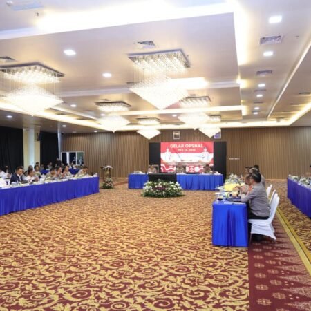 Polda Sumsel Evaluasi Kinerja Triwulan I, Kapolda Soroti Karhutla, Fatalitas Lalin hingga Integritas Personel