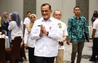 Sekda Sumsel Edward Candra, Buka Pelatihan Pengolahan Produk Turunan Mangrove dan Silvofishery