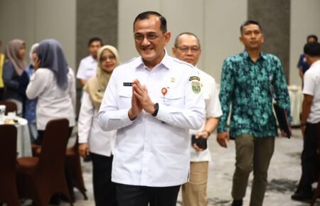 Sekda Sumsel Edward Candra, Buka Pelatihan Pengolahan Produk Turunan Mangrove dan Silvofishery