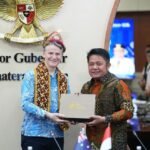 Gubernur Herman Deru Perkuat Kemitraan Sumsel–Australia, Dorong Pengembangan Sanitasi dan Ekspor Kopi