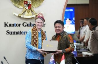 Gubernur Herman Deru Perkuat Kemitraan Sumsel–Australia, Dorong Pengembangan Sanitasi dan Ekspor Kopi