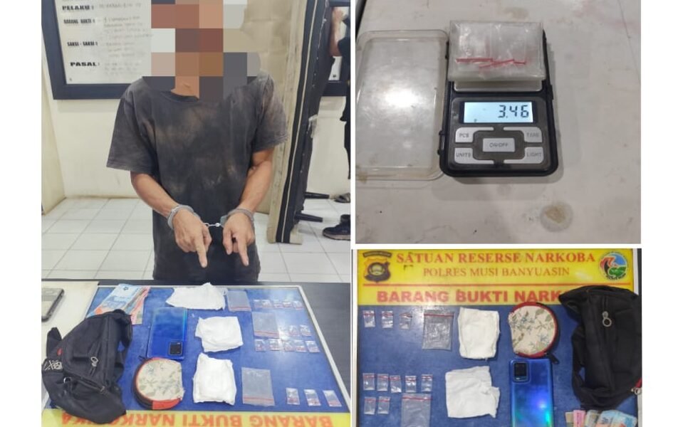 Undercover Buy Berhasil, Polda Sumsel Gulung Bandar Besar di SP Padang OKI