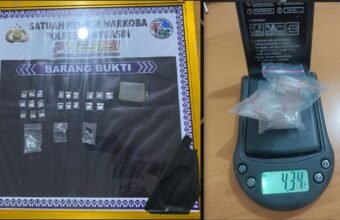 Polisi Tangkap Tangan Petani di Pulau Rimau, Amankan Sabu 20 Paket