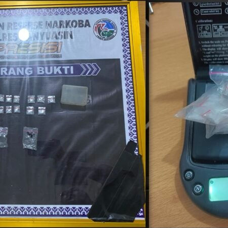 Polisi Tangkap Tangan Petani di Pulau Rimau, Amankan Sabu 20 Paket