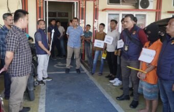 Kasus Pembunuhan di Pelangki OKU Selatan Direka Ulang, Pelaku Peragakan 32 Adegan