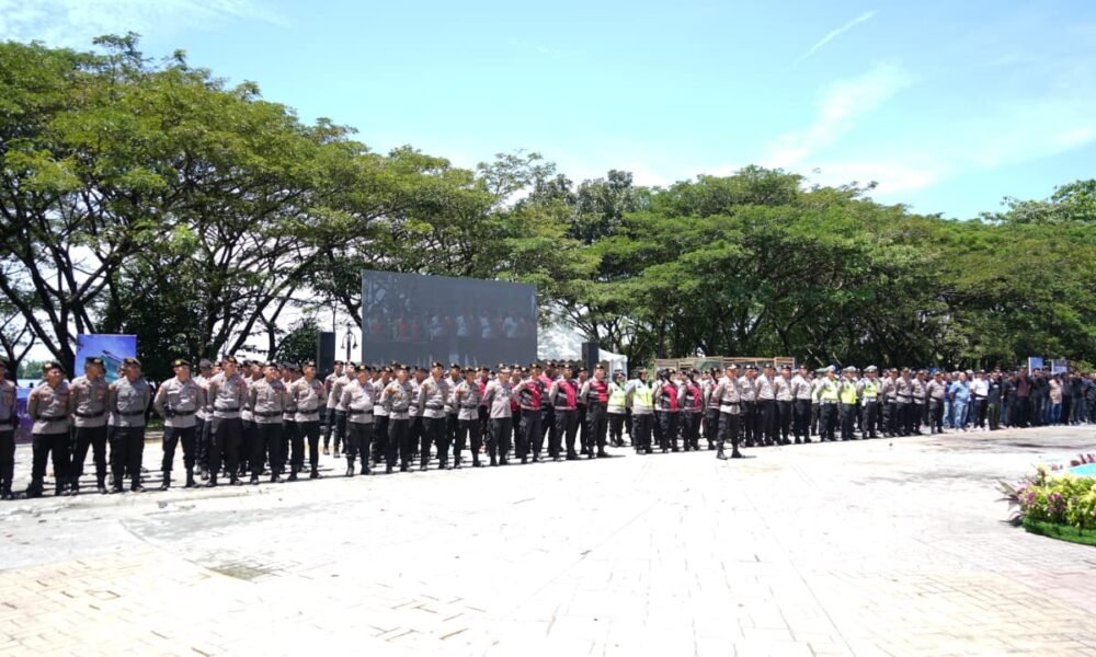 Sispamkota 2026 Buktikan Kesiapan Personel Polda Sumsel Hadapi Gangguan Kamtibmas ⠀