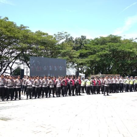 Sispamkota 2026 Buktikan Kesiapan Personel Polda Sumsel Hadapi Gangguan Kamtibmas ⠀