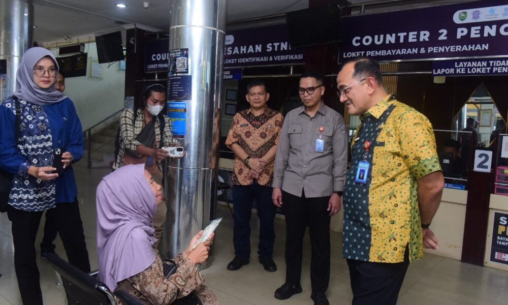 Sekda Sumsel Tegaskan Pelayanan Samsat UPTB I Palembang Tetap Optimal di Tengah WFH