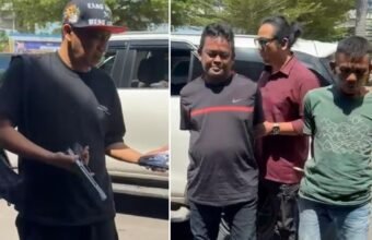 Temukan Senpi Rakitan dan Sajam dari 2 Pria saat Operasi Patroli Dini Hari di Kertapati Palembang