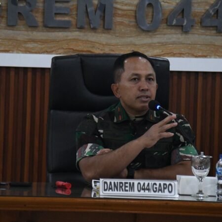 Danrem 044/Gapo: TMMD ke-128 Harus Tepat Sasaran dan Berdampak Nyata Bagi Masyarakat