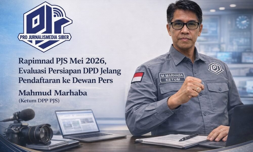 Rapimnas PJS 12 Mei 2026: Evaluasi Kesiapan DPD dan Pematangan Langkah Menuju Konstituen Dewan Pers