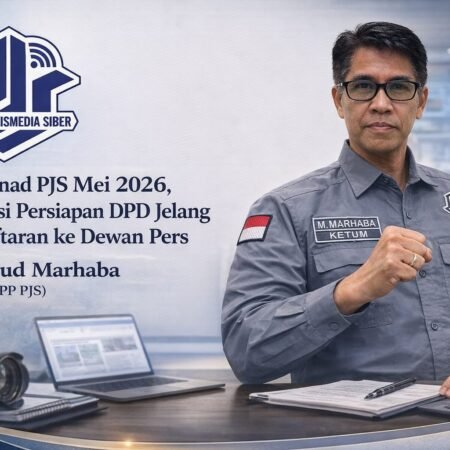 Rapimnas PJS 12 Mei 2026: Evaluasi Kesiapan DPD dan Pematangan Langkah Menuju Konstituen Dewan Pers Rapimnas PJS 12 Mei 2026: Evaluasi Kesiapan DPD dan Pematangan Langkah Menuju Konstituen Dewan Pers