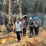 Tiga Tersangka Penyebab Kebakaran 11 Sumur Minyak Ilegal di Lahan Hindoli Muba Ditangkap, Termasuk Pemodal
