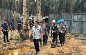 Tiga Tersangka Penyebab Kebakaran 11 Sumur Minyak Ilegal di Lahan Hindoli Muba Ditangkap, Termasuk Pemodal