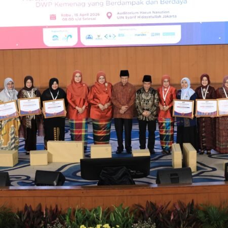 DWP Kanwil Kemenag Sumsel Raih Peringkat 3 Nasional E-Reporting Tahun 2025