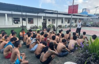 Perkuat Keamanan dan Kebersihan, Rutan Palembang Razia dan Bersih-Bersih Blok Hunian