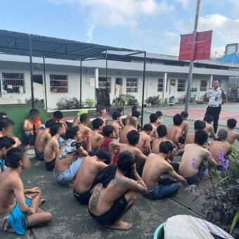 Perkuat Keamanan dan Kebersihan, Rutan Palembang Razia dan Bersih-Bersih Blok Hunian
