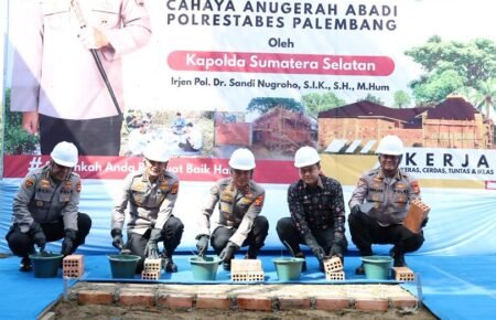 Kapolda Sumsel Resmikan Panti Asuhan dan Groundbreaking Asrama Putra di Sematang Borang Palembang