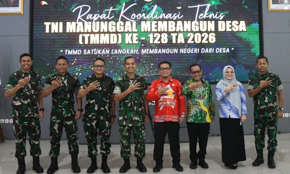 Korem 044/Gapo Pastikan Kesiapan Rakornis TMMD ke-128 Maksimal