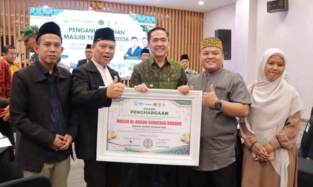 Masjid Hebat, Umat Kuat, Ratu Dewa Dorong Transformasi Pengelolaan Masjid di Palembang