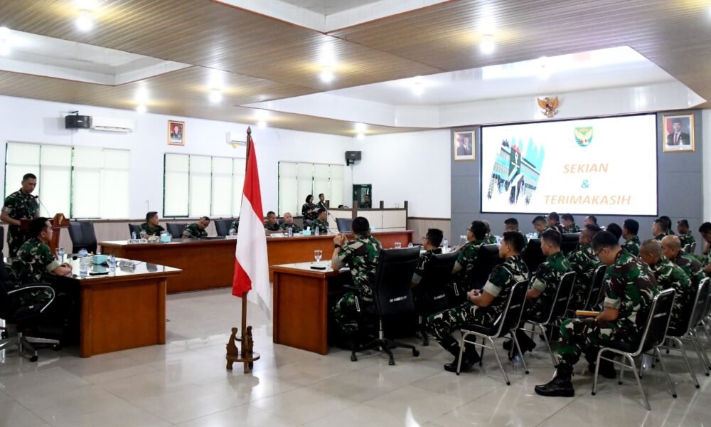 Audit Kinerja Itdam II/Swj Dorong Korem 044/Gapo Semakin Transparan dan Akuntabel