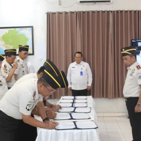 Komitmen Bersama, Kepala Rutan Palembang Ikrar Bersama dan Penandatanganan PKS