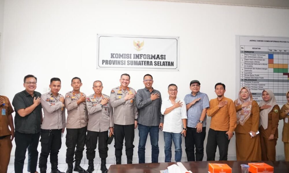 Sinergi Polda Sumsel dan Komisi Informasi Wujudkan Transparansi Menuju Indonesia Maju