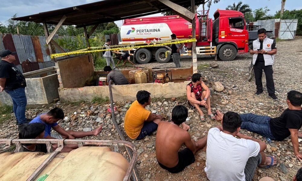 Penimbunan BBM Subsidi di Musi Rawas Dibongkar Polda Sumsel, Amankan Tangki Pertamina Patra Niaga, 12 Orang Ditangkap