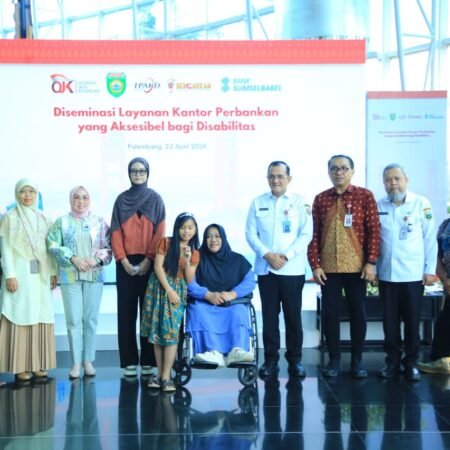 Wujudkan Inklusi Keuangan Tanpa Batas, Bank Sumsel Babel dan OJK Hadirkan Layanan Ramah Disabilitas