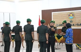 Dinamika Organisasi, Dua Dandim di Jajaran Korem 044/Gapo Resmi Berganti
