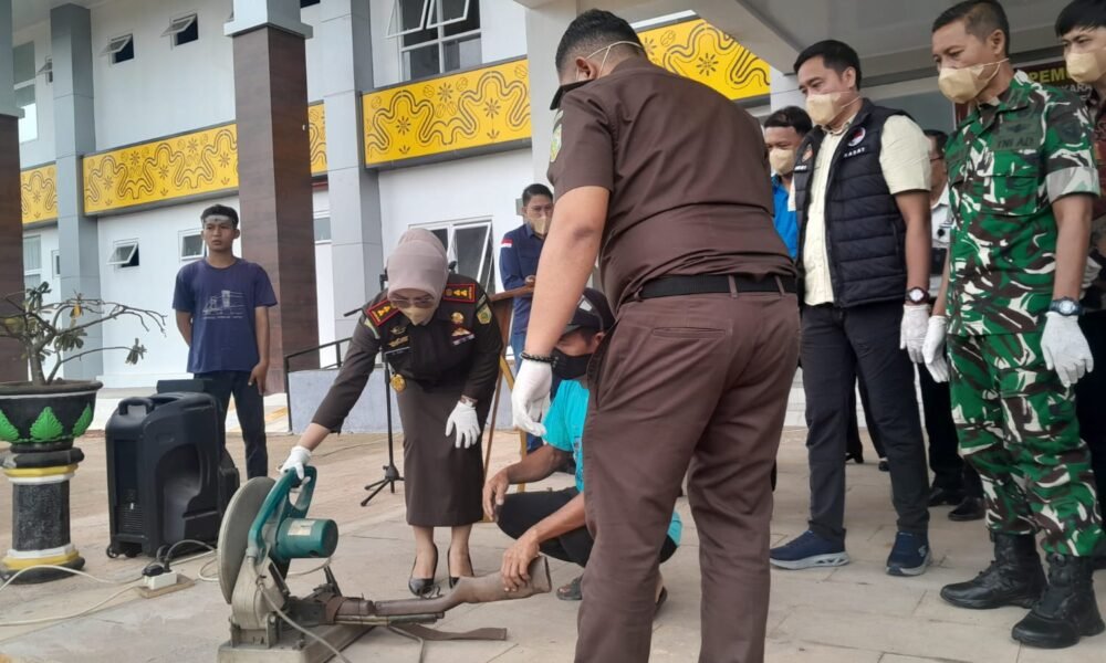 Transparansi Penegakan Hukum, Polres Musi Rawas Musnahkan Sabu, Pil Ekstasi hingga Senpi Rakitan ⠀