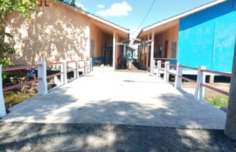 Bersama Warga, Kodim 0402/OKI Gotong Royong Tuntaskan Pembangunan Jembatan Beton Garuda Desa Arisan Jaya 3