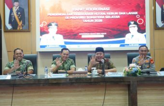 Perkuat Sinergi, Pangdam II/Sriwijaya Hadiri Rakor Pengendalian Karhutla Sumsel 2026