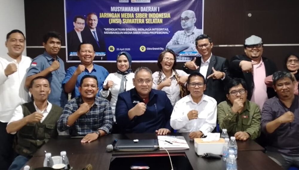 Terpilih Aklamasi Pimpin JMSI Sumsel, Dr Firdaus Komar: Siap Percepat Verifikasi Perusahaan Pers
