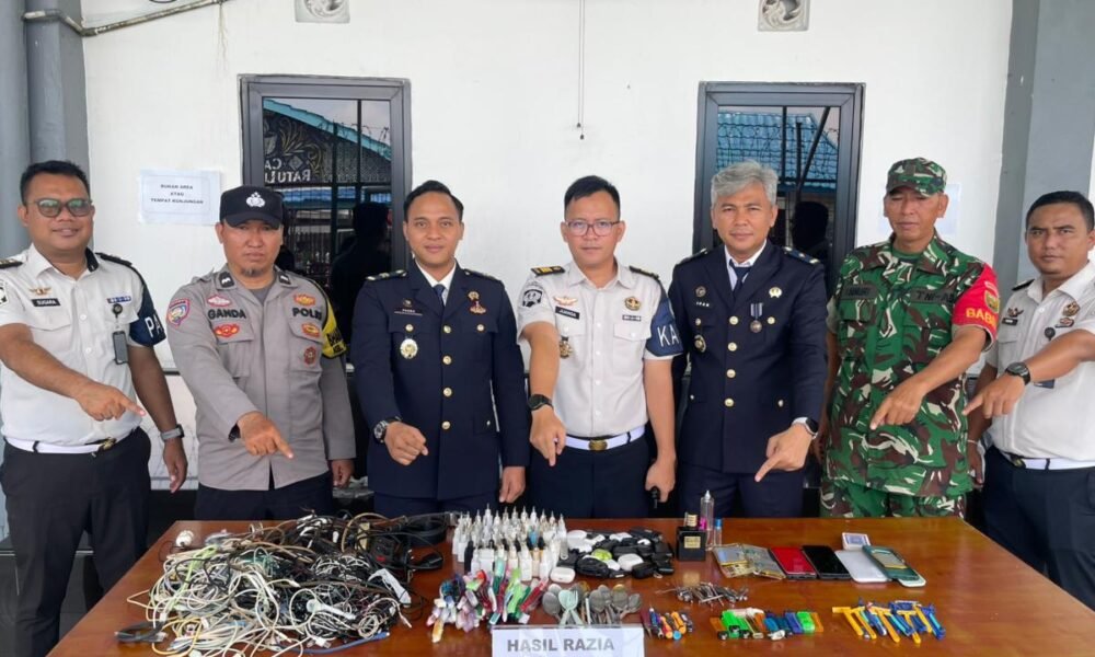 Hari Bakti Pemasyarakatan ke-62, Rutan Palembang Musnahkan Barang Bukti Terlarang