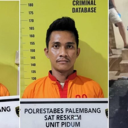 Polrestabes Palembang Bekuk Komplotan Begal Bersenjata Tajam, Empat Pelaku Diburu