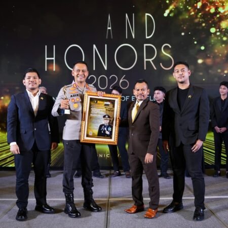 Wujudkan Keamanan Nasional, Kinerja Kapolres Empat Lawang Diganjar Star Iconic Award 2026