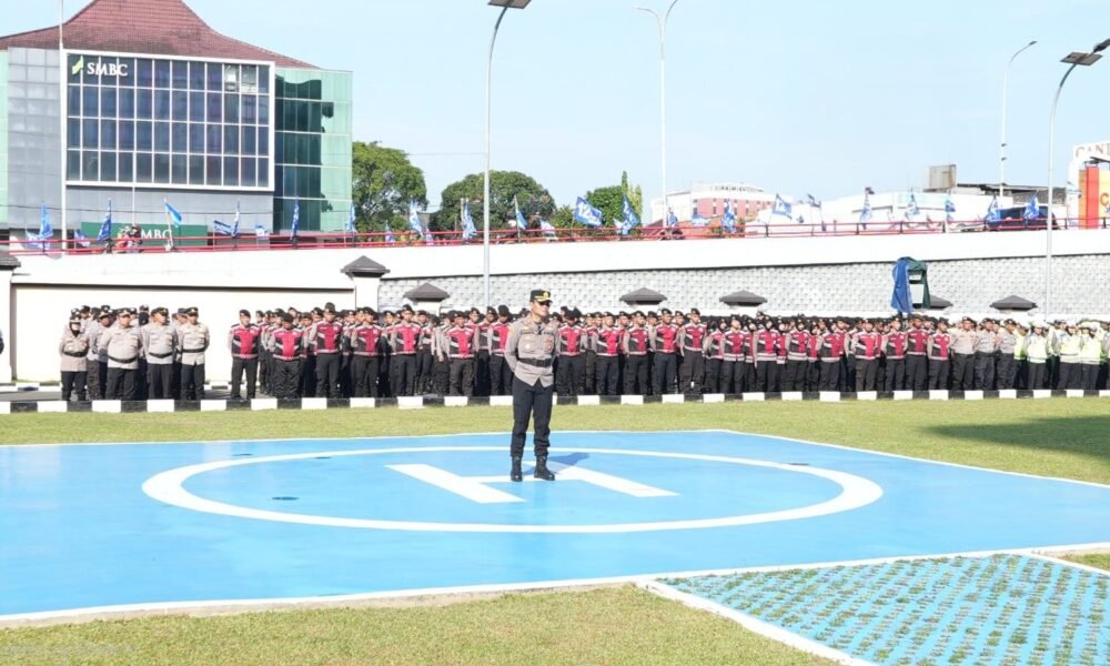Sinergi TNI-Polri di Sumsel: 4.432 Aparat Gabungan Siap Amankan Perayaan Hari Buruh ⠀