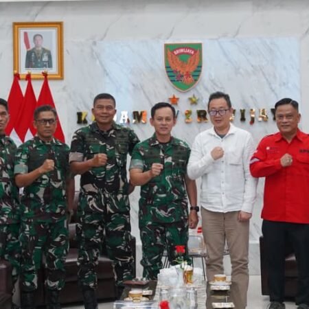 Pangdam II/Sriwijaya Terima Audiensi PT Sinarmas, Perkuat Sinergi Penanggulangan Bahaya Karhutla di Sumsel